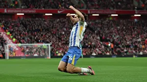 Shoots At Goal Prints: Liverpool v Brighton and Hove Albion Premier League DDMMMYY
