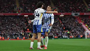 Shoots At Goal Prints: Liverpool v Brighton and Hove Albion Premier League DDMMMYY