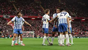 Shoots At Goal Prints: Liverpool v Brighton and Hove Albion Premier League DDMMMYY