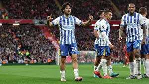 Shoots At Goal Prints: Liverpool v Brighton and Hove Albion Premier League DDMMMYY