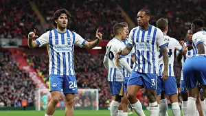 Shoots At Goal Prints: Liverpool v Brighton and Hove Albion Premier League DDMMMYY