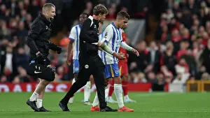 Pain Prints: Liverpool v Brighton and Hove Albion Premier League DDMMMYY