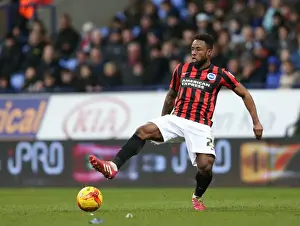 Bolton Wanderers 28FEB15 Prints: LuaLua in Action: Brighton Midfielder Shines Against Bolton Wanderers (28FEB15)