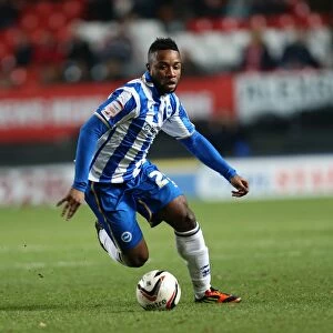 Images Dated 8th December 2012: LuaLua in Action: Charlton Athletic vs. Brighton & Hove Albion, December 8, 2012