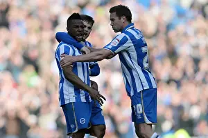 Event:bl 20130406 Prints: LuaLua's Strike: Kazenga Levels the Score 1-1 for Brighton & Hove Albion vs