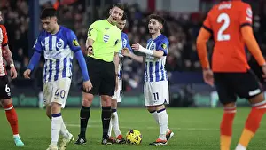 Debates Prints: Luton Town v Brighton and Hove Albion Premier League 30JAN24