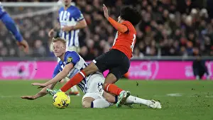 Luton Town Prints: Luton Town v Brighton and Hove Albion Premier League 30JAN24