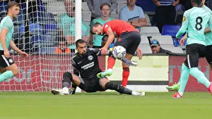Luton Town vs. Brighton and Hove Albion: Pre-Season Clash at Kenilworth Road (31st July 2021)