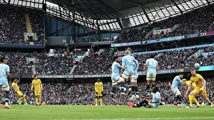 Awarded A Freekick Prints: Manchester City v Brighton and Hove Albion Premier League 15MAR25
