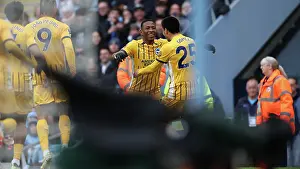 Awarded A Freekick Prints: Manchester City v Brighton and Hove Albion Premier League 15MAR25