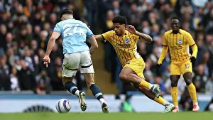 Closes Down Prints: Manchester City v Brighton and Hove Albion Premier League 15MAR25
