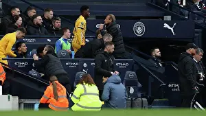 Manchester City 15MAR25 Prints: Manchester City v Brighton and Hove Albion Premier League 15MAR25