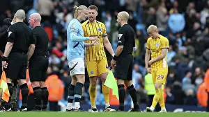 Manchester City 15MAR25 Prints: Manchester City v Brighton and Hove Albion Premier League 15MAR25