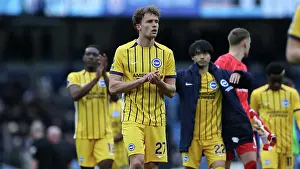Clapping Prints: Manchester City v Brighton and Hove Albion Premier League 15MAR25