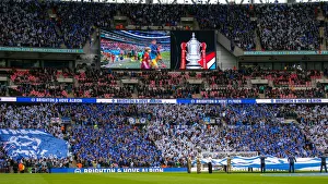 Manchester City vs. Brighton and Hove Albion: Emirates FA Cup Semi-Final Battle at Wembley Stadium (06APR19)