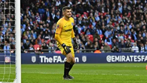 Manchester City vs. Brighton and Hove Albion: Emirates FA Cup Semi-Final Battle at Wembley Stadium (06APR19)