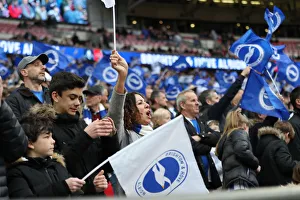 Manchester City vs. Brighton and Hove Albion: Emirates FA Cup Semi-Final Battle at Wembley Stadium (06APR19)