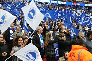 Manchester City vs. Brighton and Hove Albion: Emirates FA Cup Semi-Final Battle at Wembley Stadium (06APR19)