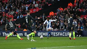 Manchester City vs. Brighton and Hove Albion: Emirates FA Cup Semi-Final Battle at Wembley Stadium (06APR19)