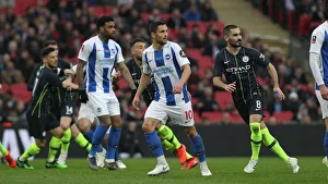 Manchester City vs. Brighton and Hove Albion: Emirates FA Cup Semi-Final Showdown at Wembley Stadium (06APR19)