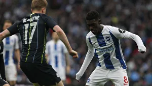 Manchester City vs. Brighton and Hove Albion: Emirates FA Cup Semi-Final Battle at Wembley Stadium (06APR19)