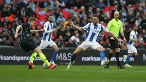 Manchester City vs. Brighton and Hove Albion: Emirates FA Cup Semi-Final Showdown at Wembley Stadium (06APR19)