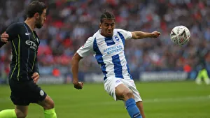Manchester City vs. Brighton and Hove Albion: Emirates FA Cup Semi-Final Battle at Wembley Stadium (06APR19)