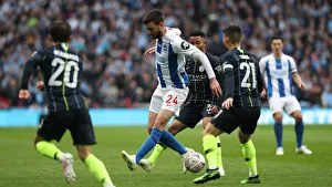 Manchester City vs. Brighton and Hove Albion: Emirates FA Cup Semi-Final Battle at Wembley Stadium (06APR19)