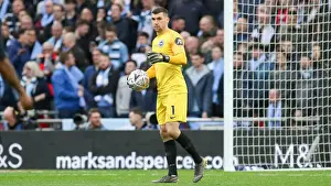 Manchester City vs. Brighton and Hove Albion: FA Cup Semi-Final Battle at Wembley Stadium (06APR19)