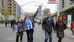 Manchester City vs. Brighton and Hove Albion: FA Cup Semi-Final Battle at Wembley Stadium (06APR19)