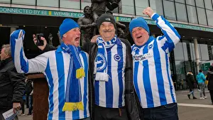Manchester City vs. Brighton and Hove Albion: FA Cup Semi-Final Battle at Wembley Stadium (06APR19)