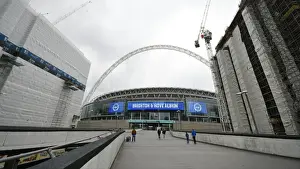 Manchester City vs. Brighton and Hove Albion: FA Cup Semi-Final Battle at Wembley Stadium (06APR19)
