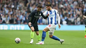 Manchester City vs. Brighton and Hove Albion: FA Cup Semi-Final Battle at Wembley Stadium (06APR19)