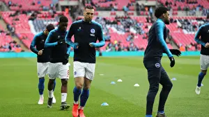 Manchester City vs. Brighton and Hove Albion: FA Cup Semi-Final Battle at Wembley Stadium (06APR19)