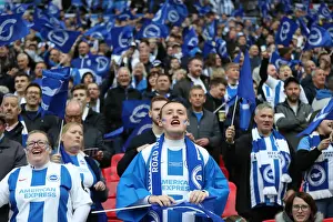 Manchester City vs. Brighton and Hove Albion: FA Cup Semi-Final Battle at Wembley Stadium (06APR19)