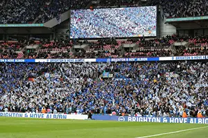 Manchester City vs. Brighton and Hove Albion: FA Cup Semi-Final Battle at Wembley Stadium (06APR19)