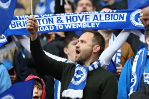 Manchester City vs. Brighton and Hove Albion: FA Cup Semi-Final Battle at Wembley Stadium (06APR19)