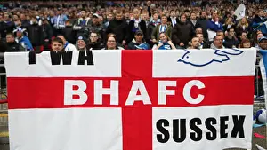 Manchester City vs. Brighton and Hove Albion: FA Cup Semi-Final Battle at Wembley Stadium (06APR19)