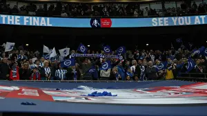 Manchester City vs. Brighton and Hove Albion: FA Cup Semi-Final Battle at Wembley Stadium (06APR19)