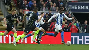 Manchester City vs. Brighton and Hove Albion: FA Cup Semi-Final Battle at Wembley Stadium (06APR19)