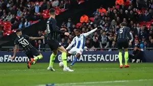 Manchester City vs. Brighton and Hove Albion: FA Cup Semi-Final Battle at Wembley Stadium (06APR19)