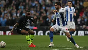 Manchester City vs. Brighton and Hove Albion: FA Cup Semi-Final Battle at Wembley Stadium (06APR19)