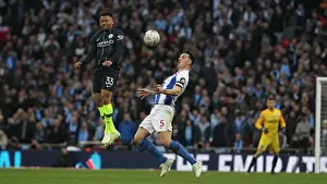 Manchester City vs. Brighton and Hove Albion: FA Cup Semi-Final Battle at Wembley Stadium (06APR19)