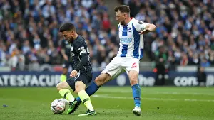 Manchester City vs. Brighton and Hove Albion: FA Cup Semi-Final Battle at Wembley Stadium (06APR19)
