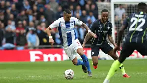 Manchester City vs. Brighton and Hove Albion: FA Cup Semi-Final Battle at Wembley Stadium (06APR19)