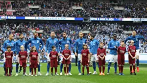 Manchester City vs. Brighton and Hove Albion: FA Cup Semi-Final Battle at Wembley Stadium (06APR19)