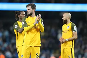 Manchester City vs. Brighton and Hove Albion: Premier League Showdown at The Etihad Stadium (09MAY18)