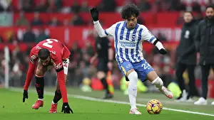Skips Past Prints: Manchester United v Brighton and Hove Albion Premier League 19JAN25