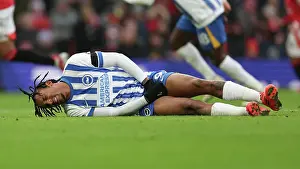 Pain Prints: Manchester United v Brighton and Hove Albion Premier League 19JAN25
