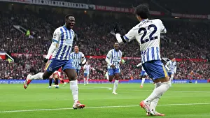 Scores A Goal 0 1 Prints: Manchester United v Brighton and Hove Albion Premier League 19JAN25